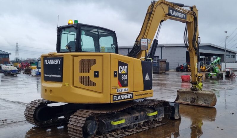 2019 CAT 308CR 6 Ton+ Excavators For Auction: Leeds – 5th, 6th, 7th & 8th March 2025 @ 8:00am full