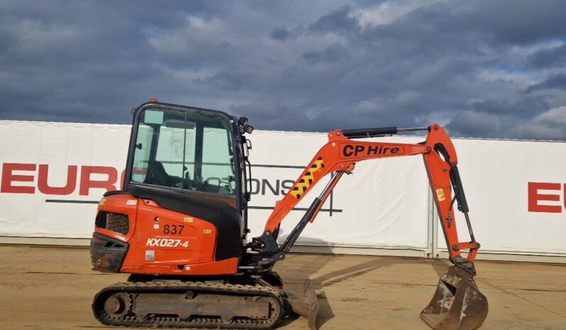 2019 Kubota KX027-4 Mini Excavators For Auction: Dromore – 21st & 22nd February 2025 @ 9:00am For Auction on 2025-02-22 full