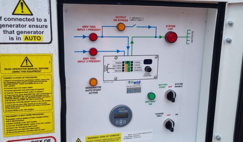 2022 Off Grid Ingenium LX 45/90 Generators For Auction: Leeds – 5th, 6th, 7th & 8th March 2025 @ 8:00am full