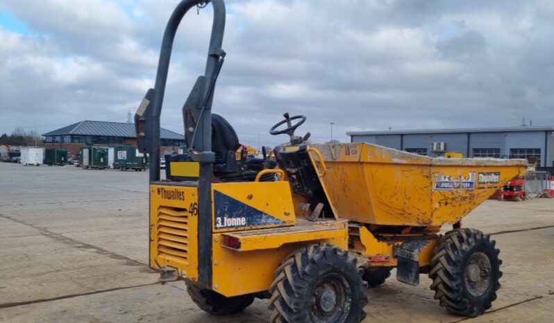 2012 Thwaites 3 Ton Site Dumpers For Auction: Leeds – 5th, 6th, 7th & 8th March 2025 @ 8:00am full