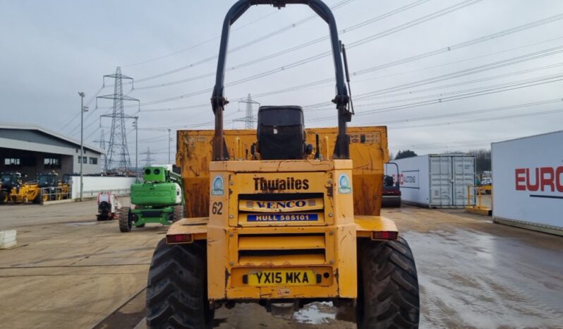 2015 Thwaites 9 Ton Site Dumpers For Auction: Leeds – 5th, 6th, 7th & 8th March 2025 @ 8:00am full