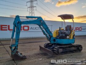 Kubota U30-3 Mini Excavators For Auction: Leeds – 5th, 6th, 7th & 8th March 2025 @ 8:00am