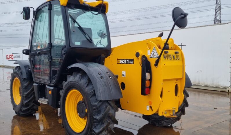 2018 JCB 531-70 Telehandlers For Auction: Leeds – 5th, 6th, 7th & 8th March 2025 @ 8:00am full