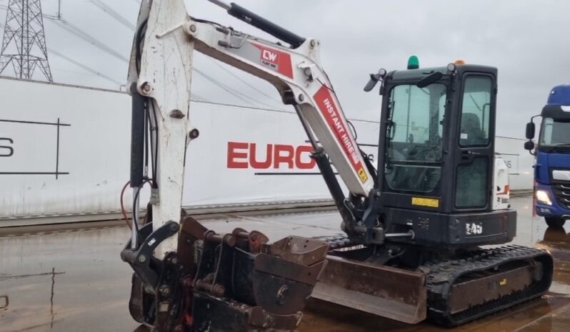 2020 Bobcat E45 Mini Excavators For Auction: Leeds – 5th, 6th, 7th & 8th March 2025 @ 8:00am