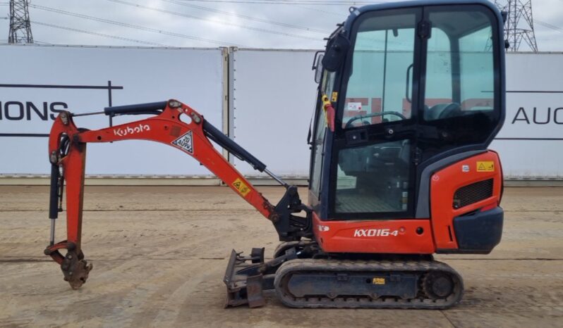 2018 Kubota KX016-4 Mini Excavators For Auction: Leeds – 5th, 6th, 7th & 8th March 2025 @ 8:00am full