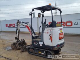 2021 Bobcat E17 Mini Excavators For Auction: Leeds – 5th, 6th, 7th & 8th March 2025 @ 8:00am full