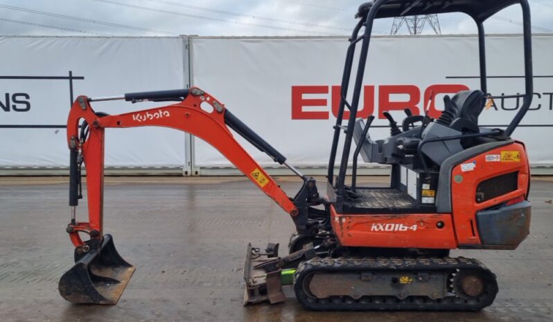 2017 Kubota KX016-4 Mini Excavators For Auction: Leeds – 5th, 6th, 7th & 8th March 2025 @ 8:00am full