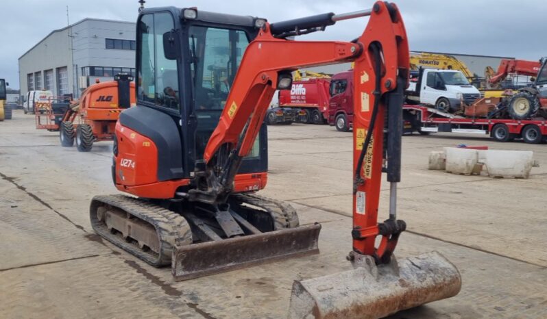 2019 Kubota U27-4 Mini Excavators For Auction: Leeds – 5th, 6th, 7th & 8th March 2025 @ 8:00am full