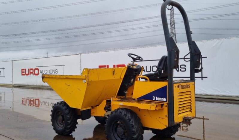 2011 Thwaites 3 Ton Site Dumpers For Auction: Leeds – 5th, 6th, 7th & 8th March 2025 @ 8:00am full