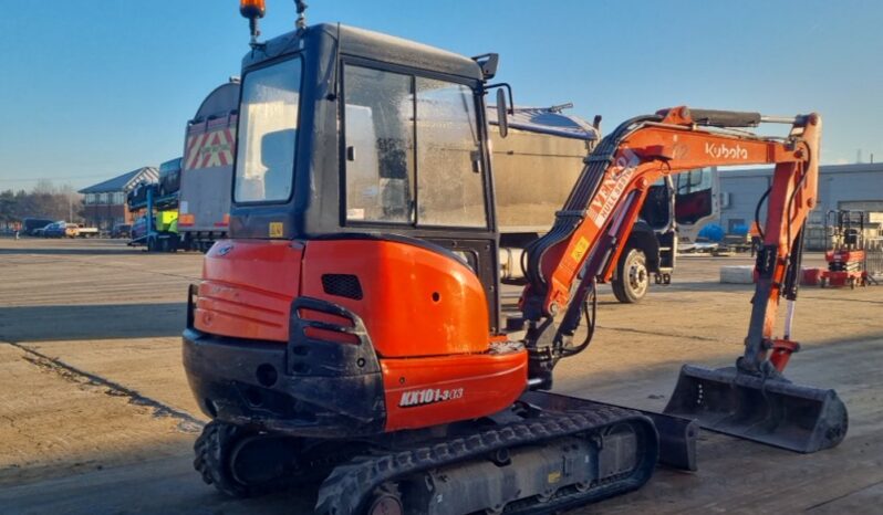 2015 Kubota KX101 Mini Excavators For Auction: Leeds – 5th, 6th, 7th & 8th March 2025 @ 8:00am full