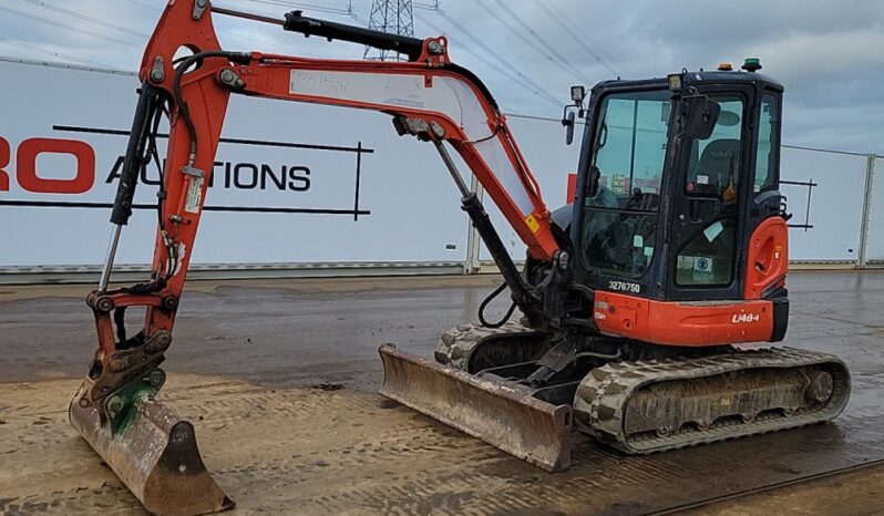 2016 Kubota U48-4 Mini Excavators For Auction: Leeds – 5th, 6th, 7th & 8th March 2025 @ 8:00am