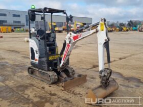 2021 Bobcat E17Z Mini Excavators For Auction: Leeds – 5th, 6th, 7th & 8th March 2025 @ 8:00am full