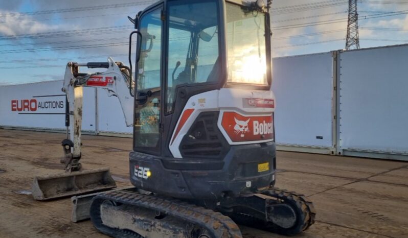 2021 Bobcat E26 Mini Excavators For Auction: Leeds – 5th, 6th, 7th & 8th March 2025 @ 8:00am full