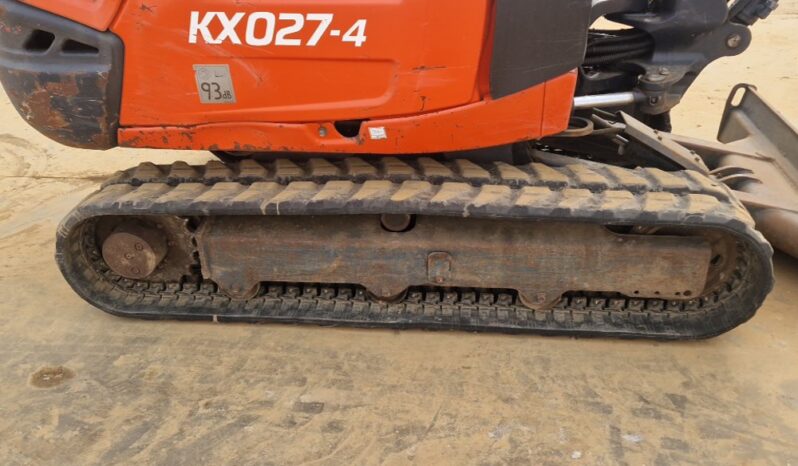 2019 Kubota KX027-4 Mini Excavators For Auction: Dromore – 21st & 22nd February 2025 @ 9:00am For Auction on 2025-02-22 full