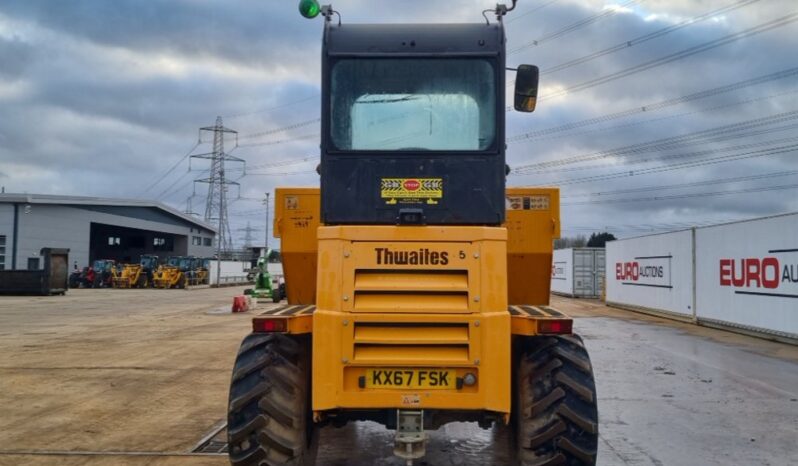 2018 Thwaites 9 Ton Site Dumpers For Auction: Leeds – 5th, 6th, 7th & 8th March 2025 @ 8:00am full