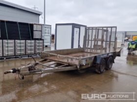 Indespension 2.7 Ton Plant Trailers For Auction: Leeds – 5th, 6th, 7th & 8th March 2025 @ 8:00am