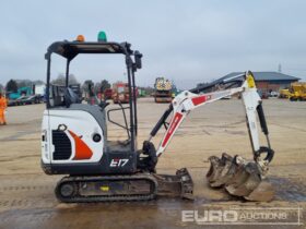 2021 Bobcat E17 Mini Excavators For Auction: Leeds – 5th, 6th, 7th & 8th March 2025 @ 8:00am full