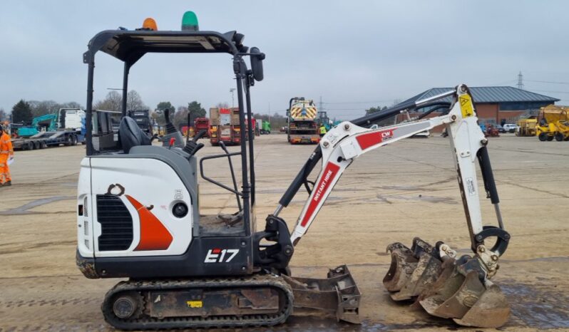 2021 Bobcat E17 Mini Excavators For Auction: Leeds – 5th, 6th, 7th & 8th March 2025 @ 8:00am full