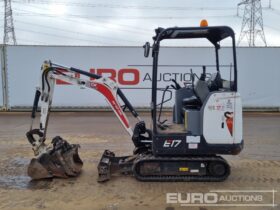 2021 Bobcat E17 Mini Excavators For Auction: Leeds – 5th, 6th, 7th & 8th March 2025 @ 8:00am full