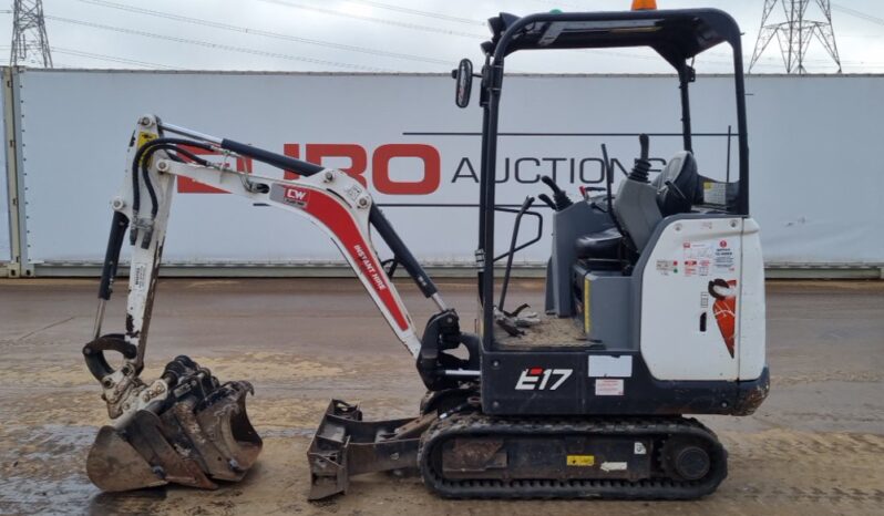 2021 Bobcat E17 Mini Excavators For Auction: Leeds – 5th, 6th, 7th & 8th March 2025 @ 8:00am full