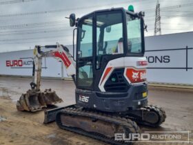 2021 Bobcat E26 Mini Excavators For Auction: Leeds – 5th, 6th, 7th & 8th March 2025 @ 8:00am full