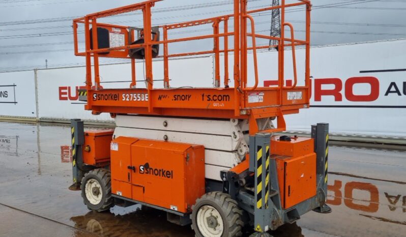 2019 Snorkel S2755RTE-BE Manlifts For Auction: Leeds – 5th, 6th, 7th & 8th March 2025 @ 8:00am full