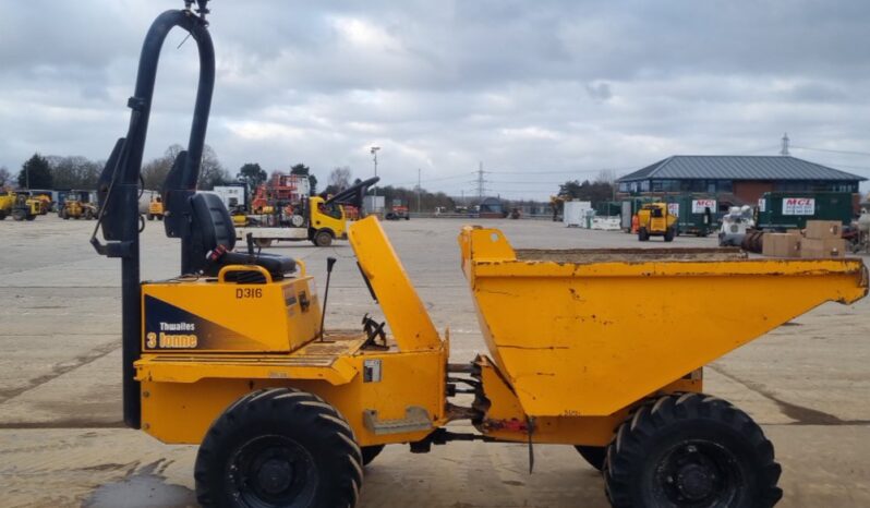 2013 Thwaites 3 Ton Site Dumpers For Auction: Leeds – 5th, 6th, 7th & 8th March 2025 @ 8:00am full