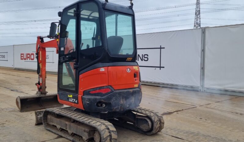 2019 Kubota U27-4 Mini Excavators For Auction: Leeds – 5th, 6th, 7th & 8th March 2025 @ 8:00am full