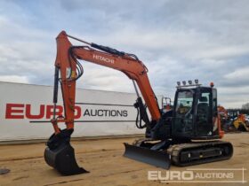 2022 Hitachi ZX85USB-6 6 Ton+ Excavators For Auction: Dromore – 21st & 22nd February 2025 @ 9:00am For Auction on 2025-02-22