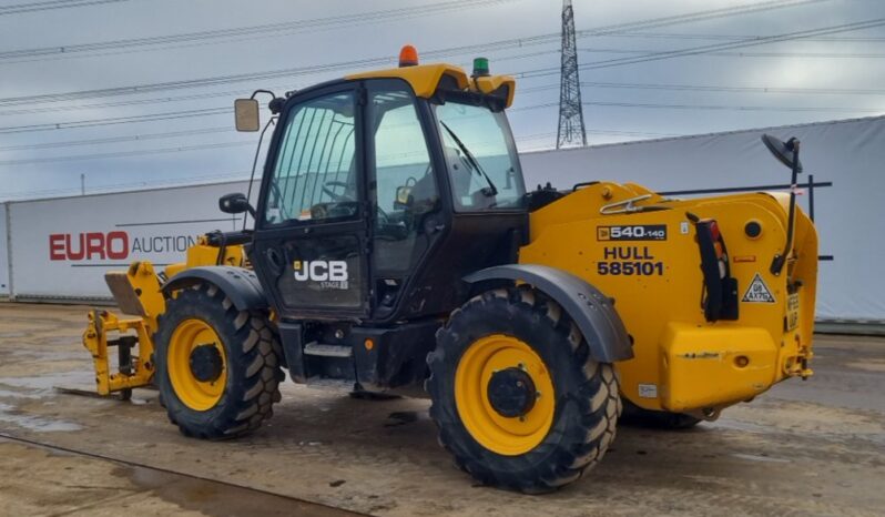 2019 JCB 540-140 Hi Viz Telehandlers For Auction: Leeds – 5th, 6th, 7th & 8th March 2025 @ 8:00am full