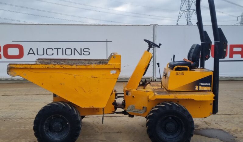 2013 Thwaites 3 Ton Site Dumpers For Auction: Leeds – 5th, 6th, 7th & 8th March 2025 @ 8:00am full