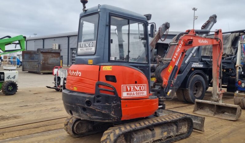 2015 Kubota KX101-3A3 Mini Excavators For Auction: Leeds – 5th, 6th, 7th & 8th March 2025 @ 8:00am full