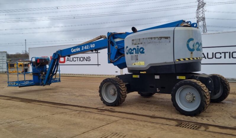 2016 Genie Z62/40 Manlifts For Auction: Leeds – 5th, 6th, 7th & 8th March 2025 @ 8:00am full