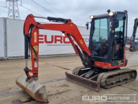 2019 Kubota U27-4 Mini Excavators For Auction: Leeds – 5th, 6th, 7th & 8th March 2025 @ 8:00am