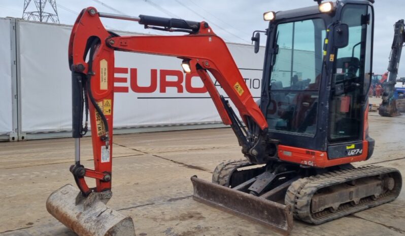 2019 Kubota U27-4 Mini Excavators For Auction: Leeds – 5th, 6th, 7th & 8th March 2025 @ 8:00am