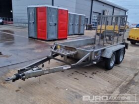 Indespension 2.7 TonTwin Axle Plant Trailer, Ramp Plant Trailers For Auction: Leeds – 5th, 6th, 7th & 8th March 2025 @ 8:00am