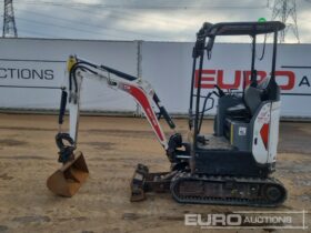 2021 Bobcat E17Z Mini Excavators For Auction: Leeds – 5th, 6th, 7th & 8th March 2025 @ 8:00am full