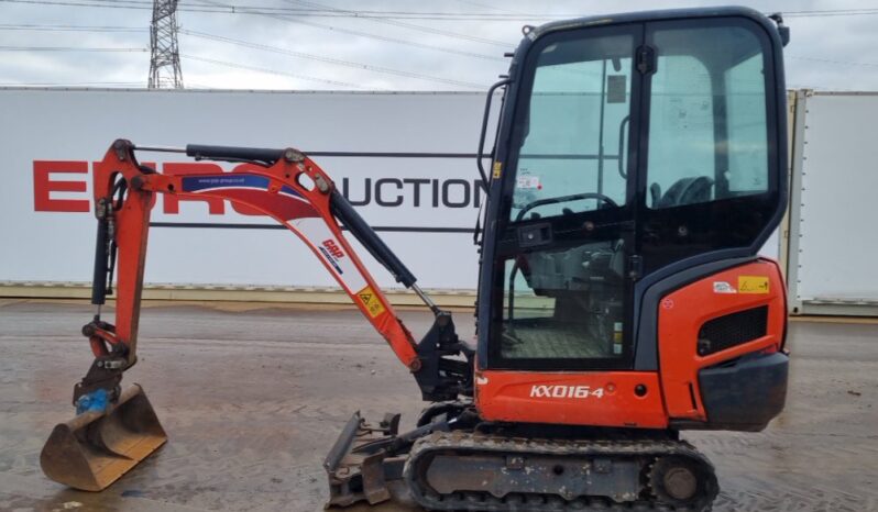 2017 Kubota KX016-4 Mini Excavators For Auction: Leeds – 5th, 6th, 7th & 8th March 2025 @ 8:00am full