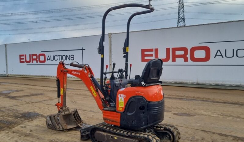 2019 Kubota U10-3 Mini Excavators For Auction: Leeds – 5th, 6th, 7th & 8th March 2025 @ 8:00am full