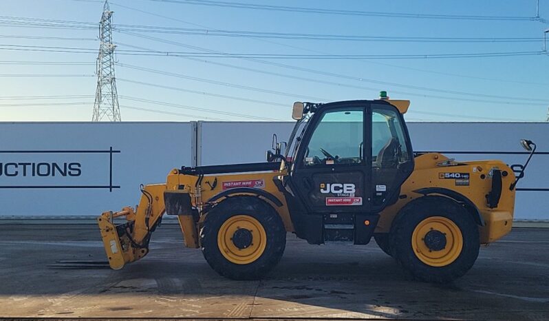 2020 JCB 540-140 Hi Viz Telehandlers For Auction: Leeds – 5th, 6th, 7th & 8th March 2025 @ 8:00am full