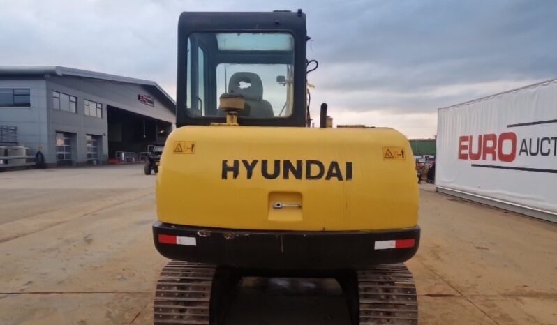 Hyundai R55-7 Mini Excavators For Auction: Dromore – 21st & 22nd February 2025 @ 9:00am For Auction on 2025-02-22 full