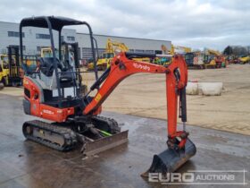 2017 Kubota KX016-4 Mini Excavators For Auction: Leeds – 5th, 6th, 7th & 8th March 2025 @ 8:00am full