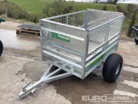 Unused Rancher 5′ x 3′ ATV Trailer, Mesh Sides Plant Trailers For Auction: Dromore – 21st & 22nd February 2025 @ 9:00am For Auction on 2025-02-21