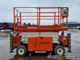 2019 Snorkel S2755RTE-BE Manlifts For Auction: Leeds – 5th, 6th, 7th & 8th March 2025 @ 8:00am full