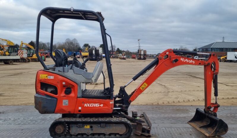 2017 Kubota KX016-4 Mini Excavators For Auction: Leeds – 5th, 6th, 7th & 8th March 2025 @ 8:00am full