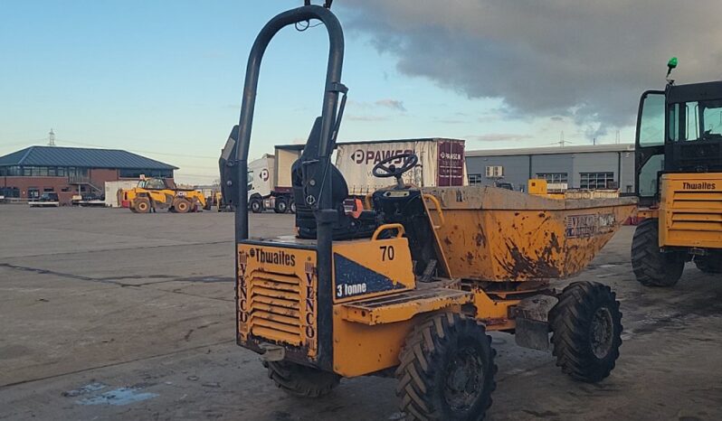 2015 Thwaites 3 Ton Site Dumpers For Auction: Leeds – 5th, 6th, 7th & 8th March 2025 @ 8:00am full