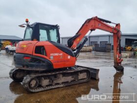 2018 Kubota KX080-4A 6 Ton+ Excavators For Auction: Leeds – 5th, 6th, 7th & 8th March 2025 @ 8:00am full