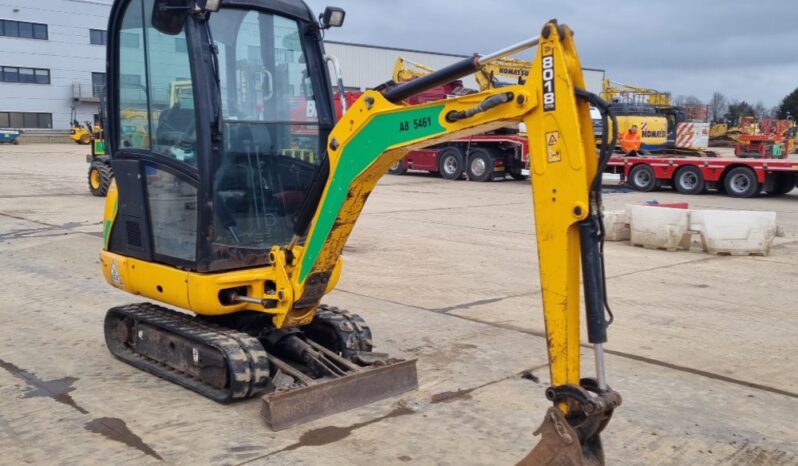 2017 JCB 8018 Mini Excavators For Auction: Leeds – 5th, 6th, 7th & 8th March 2025 @ 8:00am full