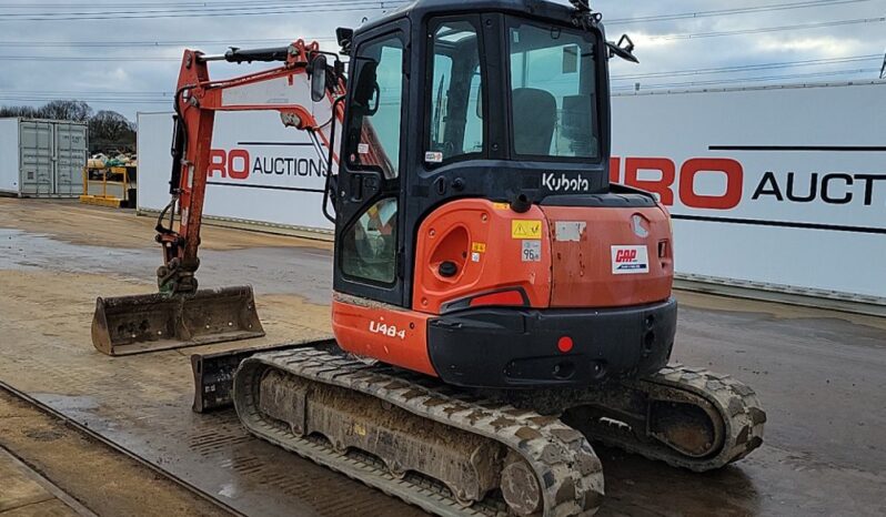 2016 Kubota U48-4 Mini Excavators For Auction: Leeds – 5th, 6th, 7th & 8th March 2025 @ 8:00am full