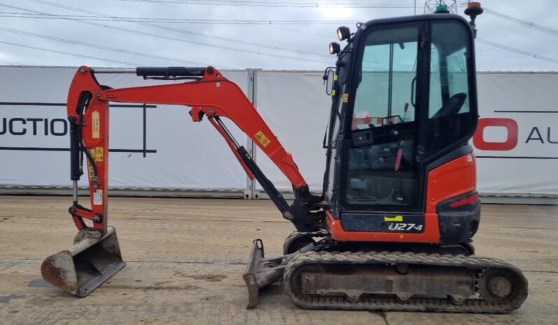 2019 Kubota U27-4 Mini Excavators For Auction: Leeds – 5th, 6th, 7th & 8th March 2025 @ 8:00am full